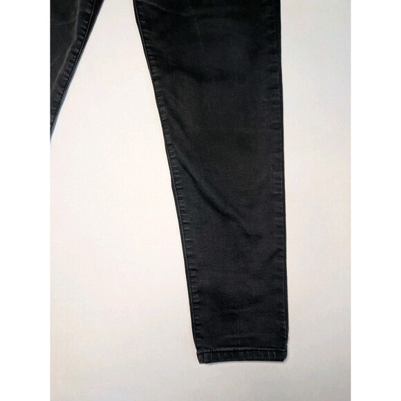 Democracy Jeans Women's 10 "Ab"Solutions Black Dark Wash Skinny Stretch Control - Picture 3 of 16